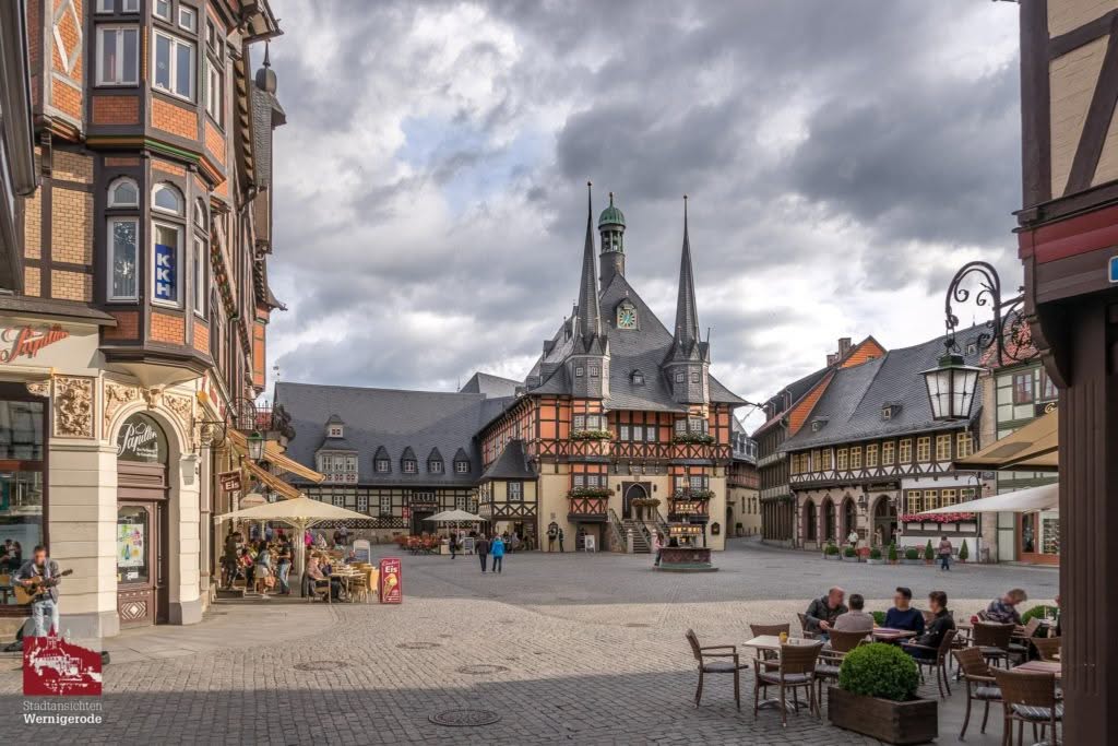 Rathaus und Martktplatz von Wernigerode